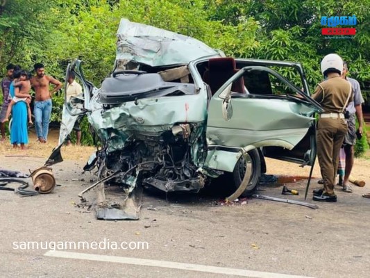 தமிழர் பகுதியில் கோர விபத்து..! இருவர் ஸ்தலத்திலேயே உயிரிழப்பு..! samugammedia 